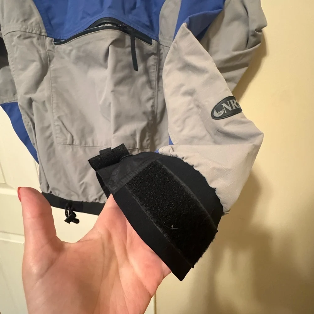 Men's Blue and Gray Jacket